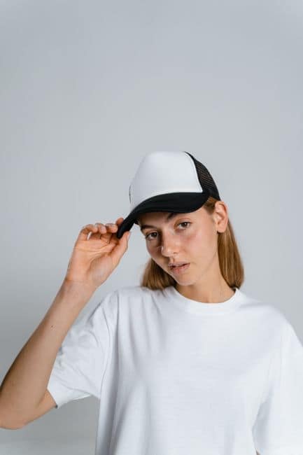 Casquette brodée