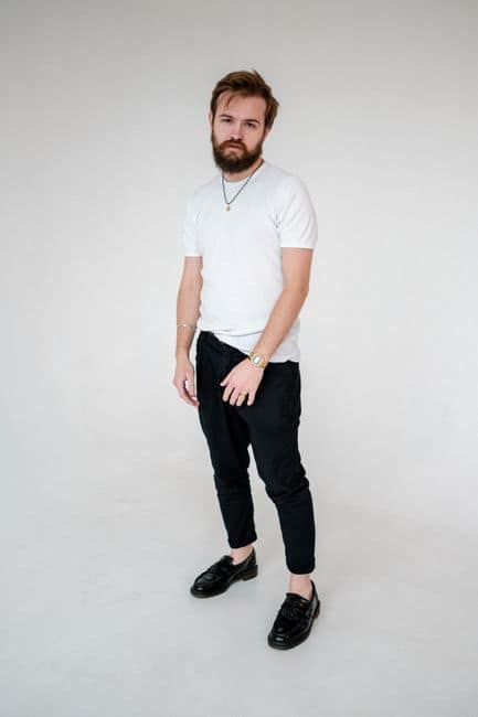 Chino coupe droite